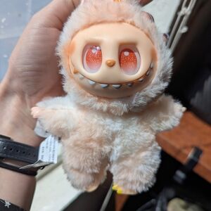 Plush Monster Toy - Cream